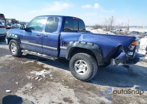 2000 Toyota Tundra Sr5 V8 from USA, damaged, VIN 5TBBT4419YS026723